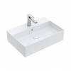 Villeroy & Boch Memento 2.0 Umývadlo na dosku 60x42 cm, s prepadom, otvor pre batériu, alpská biela 4A076001
