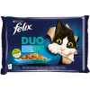 Felix Fantastic DUO treska a losos, losos a sardinky, sleď a pstruh, pstruh a makrela 4× 85 g
