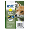 Epson T1284 Yellow 3,5ml pre Stylus S22/SX125/SX130/420W/425W, Stylus Office BX305F - originálne C13T12844012