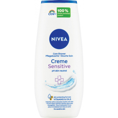 Nivea sprchovací gél Creme Sensitive 250 ml