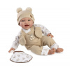 Guca 845 OLIVER - realistická bábika bábätko s mäkkým látkovým telom - 42 cm