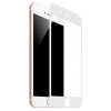 5D clear fullcover tvrdené celoplošné sklo pre Apple iPhone 6 Plus/6S Plus Farva: Biela