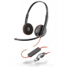 Poly Blackwire 3220 náhlavní souprava, USB-C/A adaptér, stereo (93S87AA)