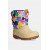 Detské snehule Crocs CLASSIC NEO PUFF GEO SHAPES BOOT béžová farba, 210411 210411.CLASSIC.NEO.PUFF EUR 23/24