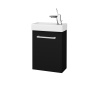 Dreja Skrinka pod umývadlo HOST SZD 40 - N03 Graphite / Úchytka T03 / N03 Graphite / Levé