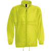 B&C | Sirocco, Vetrovka bez podšívky, žltá ultra, M