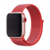 AppleKing nylonový remienok so zapínaním na suchý zips na Apple Watch 41 mm / 40 mm / 38 mm - koralový - možnosť vrátiť tovar ZADARMO do 30tich dní