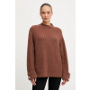 Sveter s prímesou vlny Pinko 105563.A2S5 hnedá M