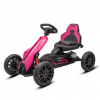 Detská šliapacia motokára Go-kart Baby Mix Speedster ružová