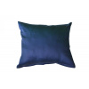 LIENTE Jednofarebná saténová návliečka 40x50 tmavo modrá