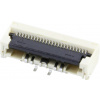 Molex Konektor FFC / FPC 24, rozteč 0.5 mm, 5022442430, 2500 ks Tape on Full reel