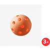 Unihoc Ball Crater WFC orange 3 ks