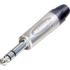 Neutrik NP3X jack konektor 6.35 mm zástrčka, rovná Pólov: 3 stereo strieborná 1 ks; NP3X