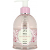 VIVIAN Šedá 1300 Dávkovač mydla s krémovým mydlom Naturals, Garden Roses, ružový (250 ml)