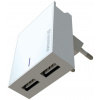 Swissten Síťový Adaptér Smart Ic 2X Usb 3A Power + Datový Kabel Usb / Micro Usb 1,2 M Bílý 22041000