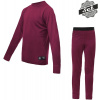 SENSOR MERINO ACTIVE JUNIORSKÝ SET lilla - 150