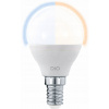 Eglo 11804 E14 5W 35W malá guľa P45 LED svetelný zdroj Access 400lm 2700 6500K regulovateľná intenzita svetla, nastaviteľná farebná teplota, časový spínač, nočné svetlo