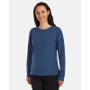 Kilpi PROMOX-W Dark blue - 34 Women´s cottom long sleeve t-shirt