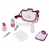 Prebaľovacia taška s pamperskou Violette Baby Nurse Smoby so 7 doplnkami s nastaviteľným ramienkom