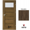 PORTA Doors SET Rámové dvere VERTE B1, laminofólia 3D Dub južný +zárubeň+kľučka PD-VER-B1_JUZNY