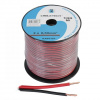 CABLETECH dvojlinka 2 x 0,5mm², čierno-červená, 100m, Cu + Al KAB0389