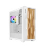 AZZA CSAZ-520WW GUARDIAN WOOD WHITE Gaming Case, Počítačová skriňa MIDI Tower