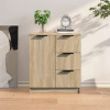 vidaXL Komoda dub sonoma 60x30x70 cm spracované drevo