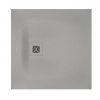Duravit Sustano - Sprchová vanička, 80x80 cm, DuraSolid, matná sivá 720269630000000