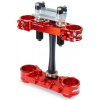 Okuliare (Triple-Clamps) Kompletná sada SFS AIR Neken Suzuki RMZ450 2013-2024 červené