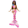 Barbie kouzelná květinová mořská panna - tmavovláska