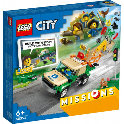 LEGO City 60353 Záchranná misia v divočine