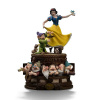 Iron Studios Snow White and The Seven Dwarves Art Scale Soška 1/10 Snow White and Dopey Deluxe Edition 21 cm