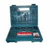 MAKITA sada bitov a vrtákov 100 ks v plastovom kufri B-54520