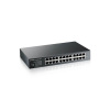 ZyXEL GS1915-24E, 24-port GbE Smart hybrid mode Switch, standalone or NebulaFlex Cloud, rackmount, fanless GS1915-24E-EU0101F