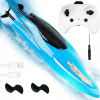 DIAĽKOVO OVLÁDANÁ LOĎKA LOĎ NA DIAĽKOVÉ OVLÁDANIE RC PILOT HRAČKA 600MAH + PILOT
