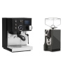Rancilio Silvia BC PID, black + Eureka Mignon Specialita, CR anthracite