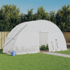 zahrada-XL Fóliovník s oceľovým rámom biely 12 m² 6x2x2,85 m 364091