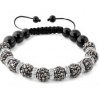Shamballa náramok Luxus Hematite st360 bižutéria (Shamballa náramok Luxus Hematite st360 bižutéria)