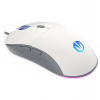 Endorfy GEM Plus/Herná/Optická/Pre pravákov/19 000 DPI/Drôtové USB-A/Biela (EY6A011)