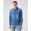 Pánská džínová košile Wrangler Icons 27MW Western Shirt W5MSLWH69 (112341913) Icon Mid Stone Velikost: 4XL