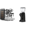 Rocket Espresso Appartamento, black/copper + Eureka Nadir 65, black