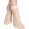 NOVITI SM003-G-01 Ponožky 20den plain white 2-pack onesize
