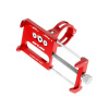 AppleMix Držiak na bicykel GUB G-85 pre Apple iPhone - univerzálny - pevný - hliník - červený