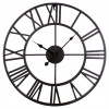 Nástenné hodiny Loft čierna 60 cm (Nástenné hodiny Loft čierna 60 cm)