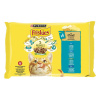Friskies vlhké krmivo pre mačky v omáčke - s lososom, tuniakom, sardinkami, treskou 12 x 85 g