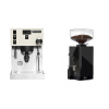 Rancilio Silvia PRO X, white + Eureka Mignon Silenzio 55, BL black