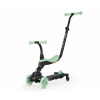 QPLAY Kolobežka/odrážadlo Sema Evo s LED svetlami Jade Green, 1-6 rokov, do 50kg