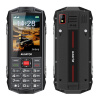 Tlačítkový telefon ALIGATOR R45 eXtremo černo-červený (Černo-červený odolný tlačítkový telefon ALIGATOR R45 eXtremo s IP68)