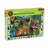 Puzzle Puzzle hľadaj a nájdi - Dažďový prales (64 ks) (9780735351967)