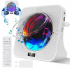 Rádio AUX USB FM Biely MP3 Prenosný CD prehrávač Bluetooth 5.0